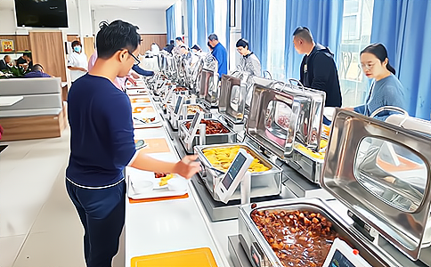 食堂、自选餐厅、快餐连锁、自助火锅快速结算系统方案 - 相关产品图